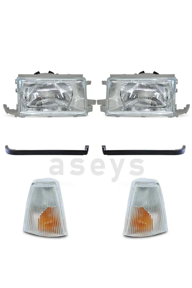 ESER Tofaş Sağ Sol Far Ve Sağ Sol Çitalı Sinyal Ve Far Çıtaları 6 Parça Takım Halinde Şahin Doğan Kartal ürün görseli