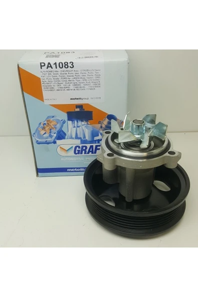 GRAF Prcknt - Su Pompası Pa1083 Doblo 1.3 Palıo Albea Astra-h Corsa-c 1.3 Cdtı Egea 1.3 ürün görseli
