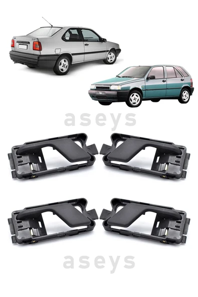 ZENON Fiat Tempra Tipo Iç Açma Kolları 4 Kapı Için 4 Adet Takım Halinde Kapı Açma Kolu