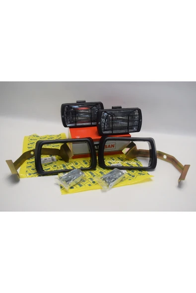 FARSAN Doğan Kartal Şahin Sis Far Seti Çerçeveli Ayaklı Farsan Marka - Resim 2