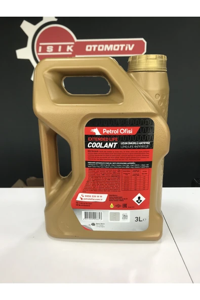 Petrol Ofisi ANTİFİRİZ KIRMIZI 2023 ÜRETİM YENİ AMBALAJINDA ürün görseli