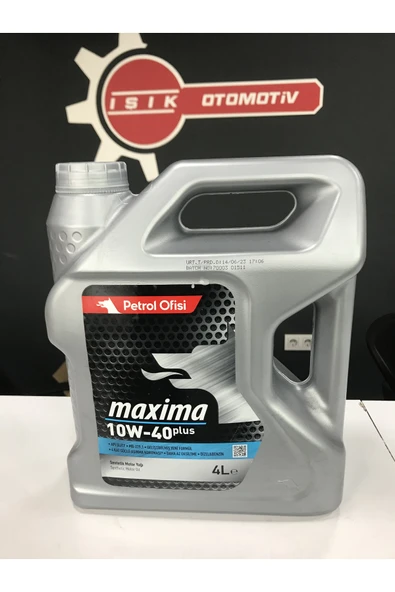 Petrol Ofisi 10W40 PETROL OFİSİ YAĞ 1. KALİTE YENİ ÜRETİM YENİ AMBALAJINDA ürün görseli