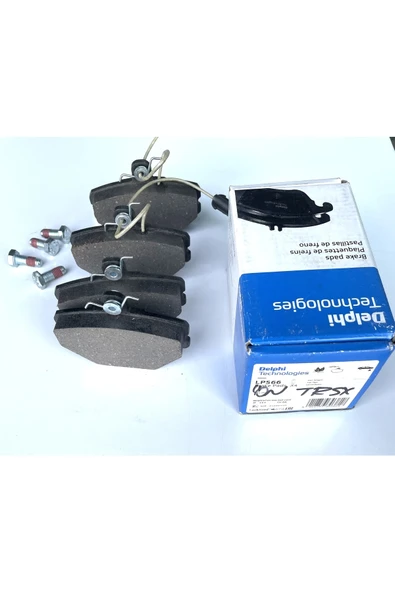 DELPHİ TECHNOLOGİES Fren Balatasi On (fiat: Tempra-tipo 1.4-1.6 ) - Del-lp566 ürün görseli