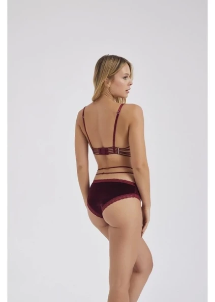 Moonlight 284 Kadife Dolgulu Sütyen Takım - Resim 7