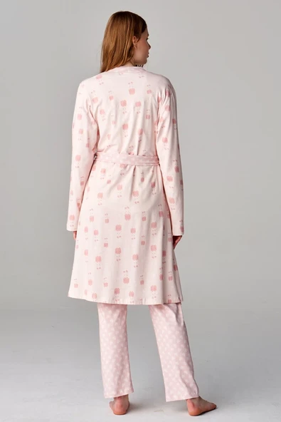 Feyza 4677 3'lü Lohusa Pijama Takımı ürün görseli