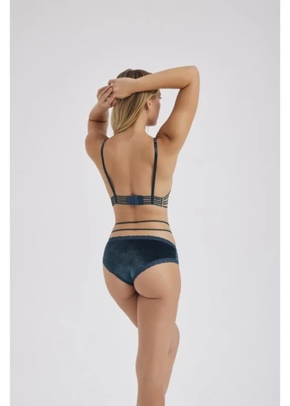 Moonlight 284 Kadife Dolgulu Sütyen Takım - Resim 5