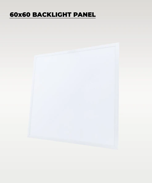 48 W. Sıva Altı 60x60 Backlight Beyaz Panel Armatür 4000K - 2 Adet - 3