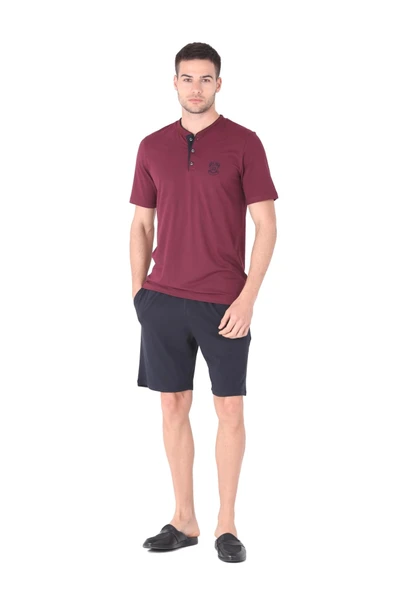 D's Damat 224007 Erkek 5'li Eşofman Pijama Takım Seti - Resim 6