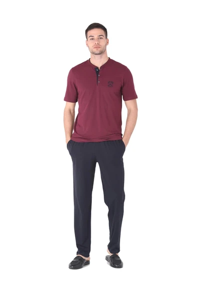 D's Damat 224007 Erkek 5'li Eşofman Pijama Takım Seti - Resim 7