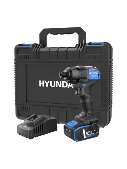 Hyundai ID20X-230FT Akülü Darbeli Somun Sıkma Çantalı Set ürün görseli