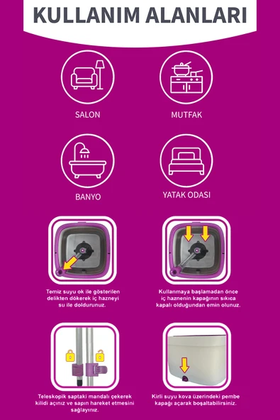 Parex Wondero Otomatik Temizlik Seti - Resim 6