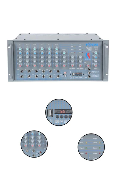 Startech Focus F6-600 Watt USB Cami Anfisi - 2