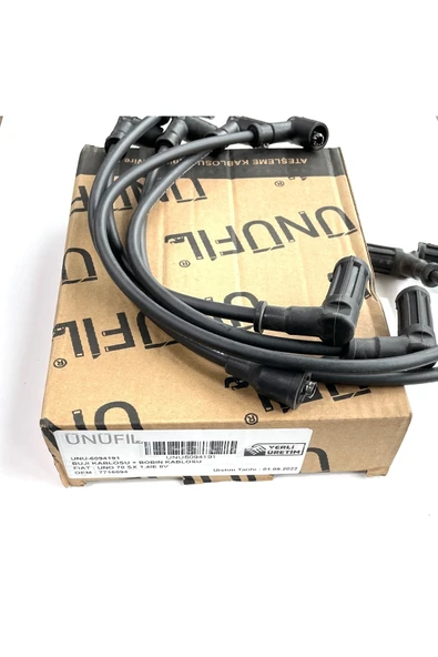 UNUFIL Buji Kablosu +bobin Kablolu Uno70sx 1.4ie 8v Uyumlu - Resim 2