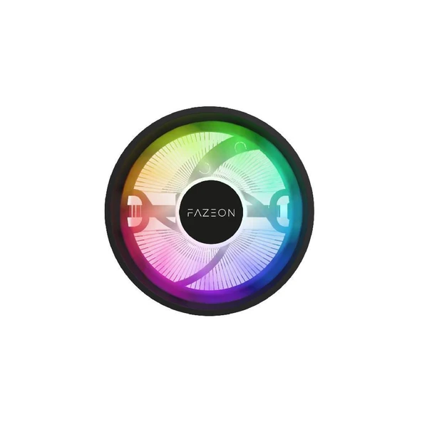 FAZEON A1120LRA 12cm RGB Siyah Hava Soğutucu - Resim 2