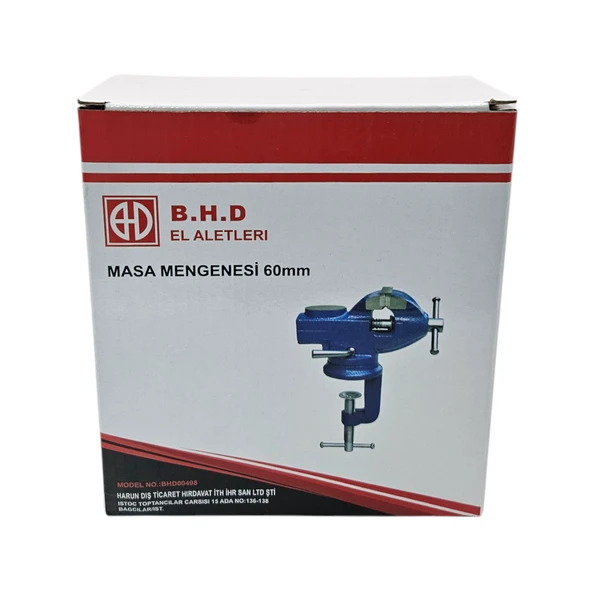 Fixonic B.H.D BHD00498 60mm Mini Dönerli Masa Mengene - Resim 6