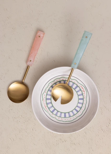 The Mia Spring Salata Kasesi Mavi 23x6 cm - Resim 4