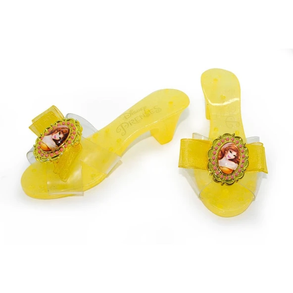 PARAPLY Disney Belle Terlik 18,5cm Kız Erkek Çocuk Oyuncak Eğitici Oyuncaklar - Resim 2