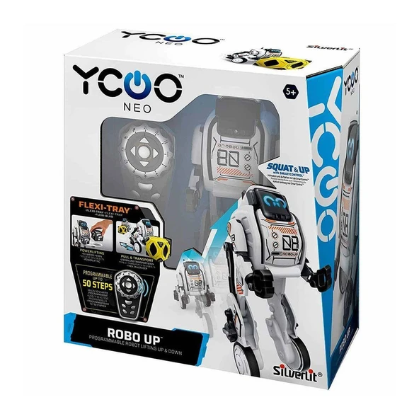 PARAPLY SIL/88050 Silverlit Uzaktan Kumandalı Robo Up Kız Erkek Çocuk Oyuncak Eğitici Oyuncaklar ürün görseli
