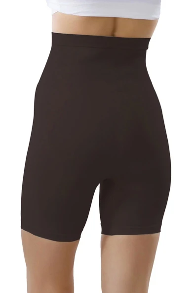 Yüksel Bel Paçalı Korse 11003 - Siyah - Resim 2