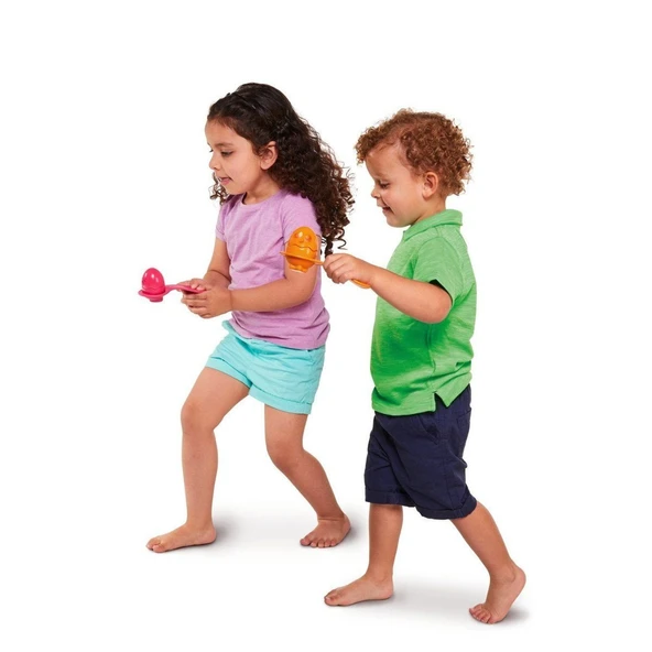 PARAPLY 73082 Tomy, Saklambaçlı Yumurtalar Kaşık Seti, 6-36 ay Kız Erkek Çocuk Oyuncak Eğitici Oyuncaklar ürün görseli