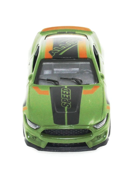 PARAPLY Die Cast Çek Bırak Metal Yeşil Yarış Arabası Kız Erkek Çocuk Oyuncak Eğitici Oyuncaklar - Resim 2