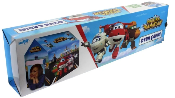 PARAPLY Harika Kanatlar Oyun Çadırı Kız Erkek Çocuk Oyuncak Eğitici Oyuncaklar - Resim 3