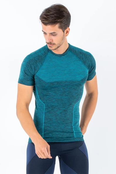 MioFit Erkek Active Kısa Kollu Dikişsiz Spor Tişört-341 - 4