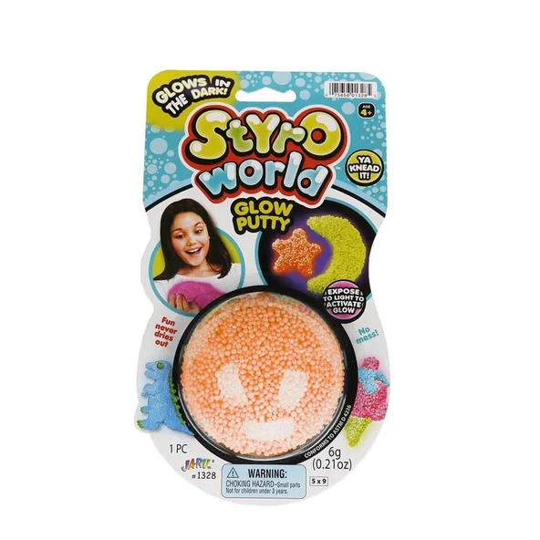 PARAPLY Jaru Karanlıkta Parlayan Köpük Top -1adet stokta olan gönderilir Kız Erkek Çocuk Oyuncak Eğitici Oyu - Resim 3