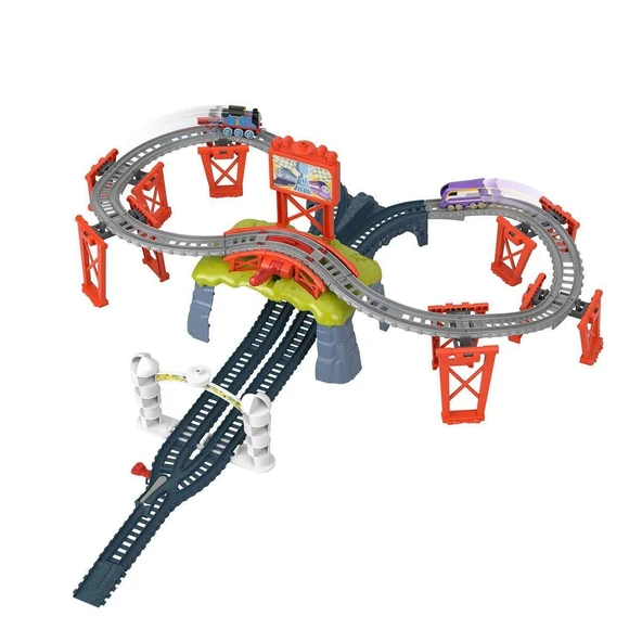 PARAPLY HFW03 Thomas ve Arkadaşları - Sodor Kupası Yarışı Kız Erkek Çocuk Oyuncak Eğitici Oyuncaklar - 2
