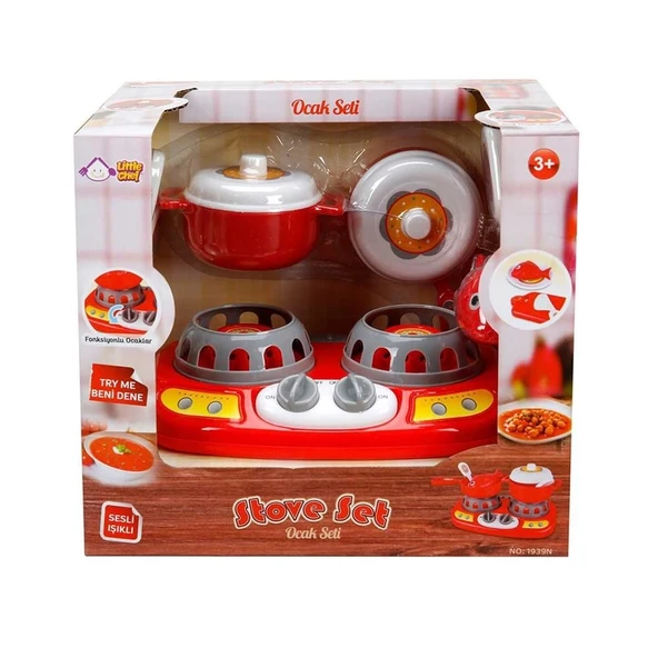 PARAPLY S00001333 EV ALETİ OCAK SET SES/IŞIK-SUN Kız Erkek Çocuk Oyuncak Eğitici Oyuncaklar ürün görseli