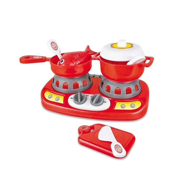 PARAPLY S00001333 EV ALETİ OCAK SET SES/IŞIK-SUN Kız Erkek Çocuk Oyuncak Eğitici Oyuncaklar - Resim 2