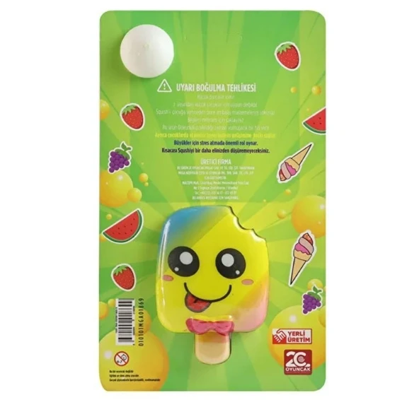 PARAPLY Squishy Çubuk Dondurma Kız Erkek Çocuk Oyuncak Eğitici Oyuncaklar - Resim 2