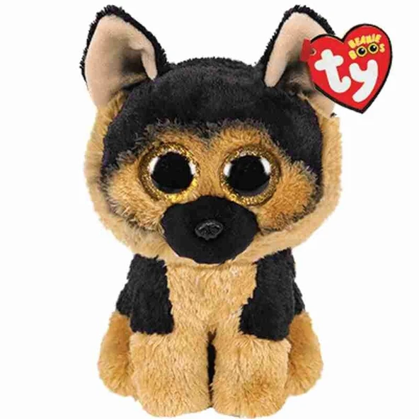 PARAPLY Ty Beanie Boos Peluş Köpek Alman Kurdu Spirit 15cm Kız Erkek Çocuk Oyuncak Eğitici Oyuncaklar ürün görseli