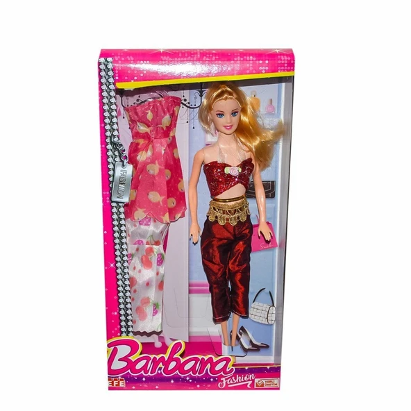 PARAPLY 287 Barbara Bebek -1adet stokta olan gönderilir Kız Erkek Çocuk Oyuncak Eğitici Oyuncaklar - Resim 3