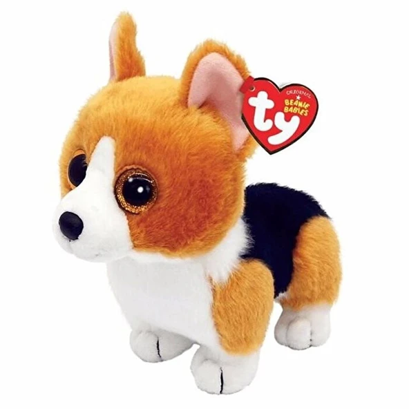 PARAPLY Ty Beanie Babies Peluş Corgi Köpek Colin 15cm Kız Erkek Çocuk Oyuncak Eğitici Oyuncaklar ürün görseli