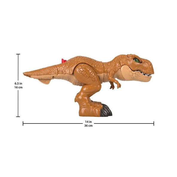 PARAPLY HFC04 Imaginext, Jurassic World T-Rex Aksiyonu Kız Erkek Çocuk Oyuncak Eğitici Oyuncaklar - Resim 2