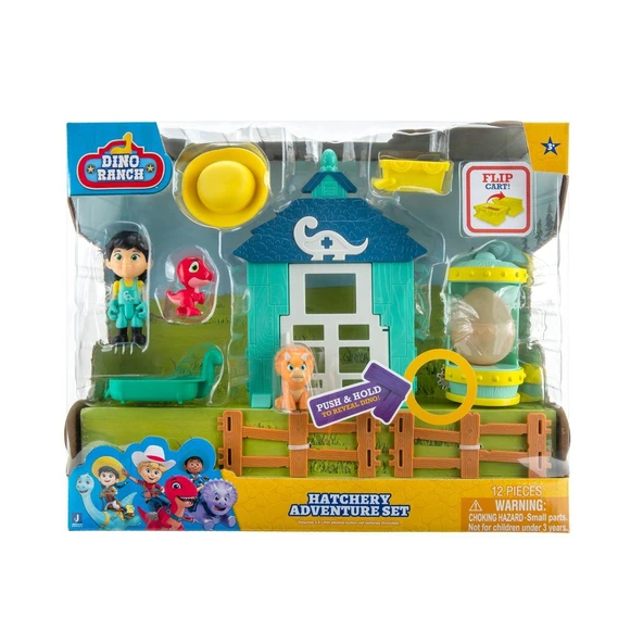 PARAPLY DNA04000 Dino Ranch Çiftlik Oyun Seti - DNR0013 +3 yaş Kız Erkek Çocuk Oyuncak Eğitici Oyuncaklar ürün görseli