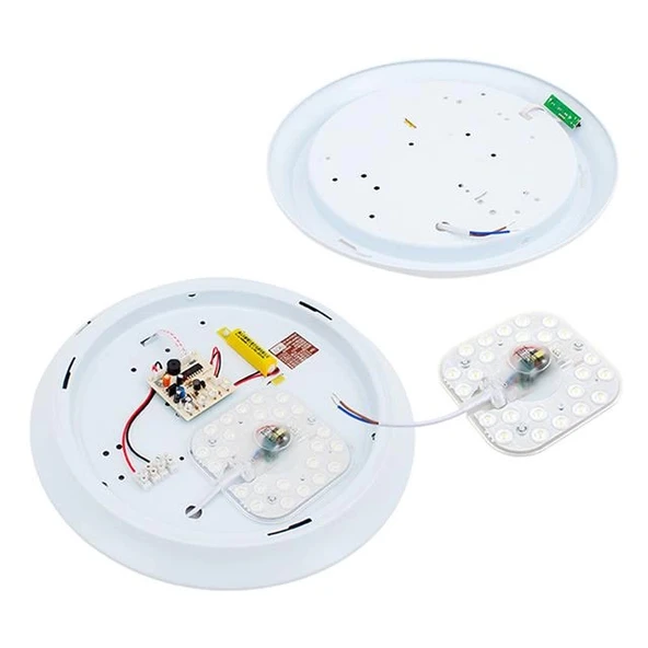 Powermaster PM-7673 95 mm 24 Ledli Şarjlı Tavan Lambası - Resim 3