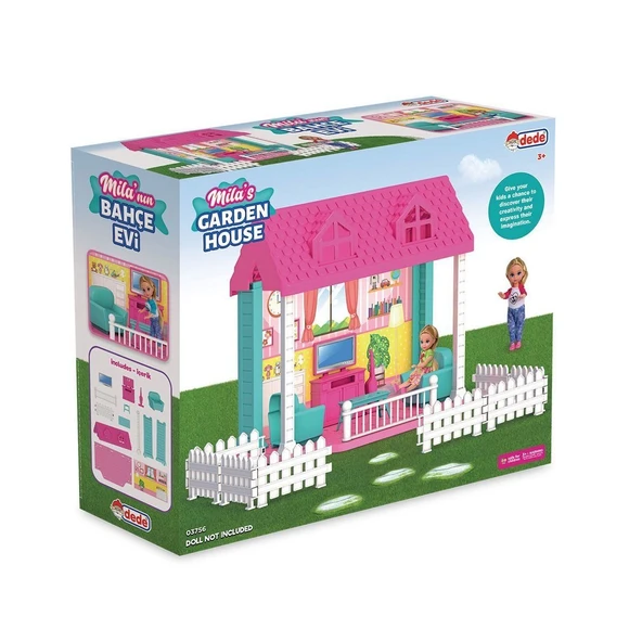 PARAPLY 03756 Milanın Bahçe Evi -Dede Kız Erkek Çocuk Oyuncak Eğitici Oyuncaklar ürün görseli