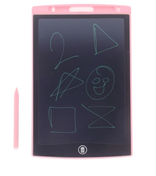 PARAPLY 10 Inch LCD Pembe Yazı Tahtası Kız Erkek Çocuk Oyuncak Eğitici Oyuncaklar - Resim 3