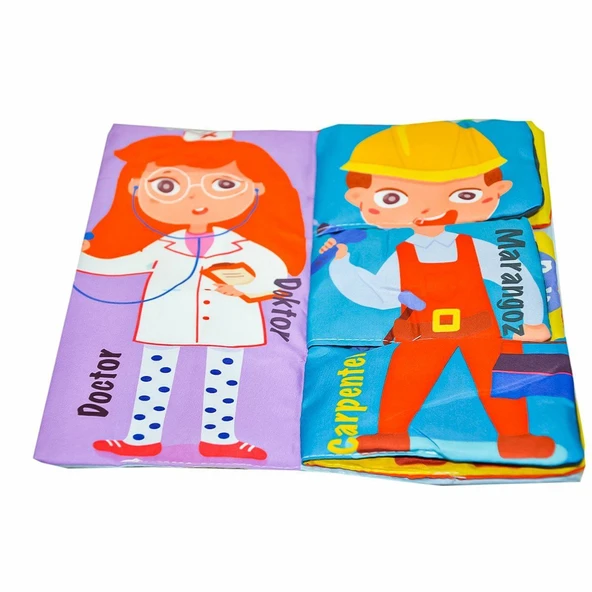 PARAPLY URT003-20 Eşleştirip Öğreniyorum Meslekler - Birlik Toys Kız Erkek Çocuk Oyuncak Eğitici Oyuncaklar - Resim 2