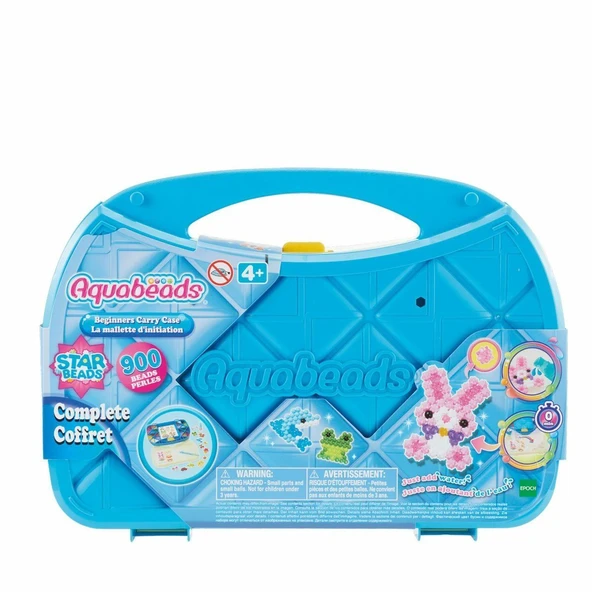 PARAPLY 31912 AquaBeads Çantalı Başlangıç Seti 900 parça +4 yaş Kız Erkek Çocuk Oyuncak Eğitici Oyuncaklar ürün görseli