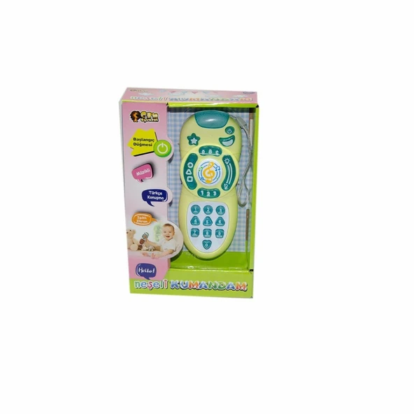 PARAPLY CN1908 Kutulu Pilli Müzikli Akıllı Kumandam Kız Erkek Çocuk Oyuncak Eğitici Oyuncaklar ürün görseli