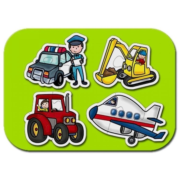 PARAPLY Baby Puzzle Meslekler Kız Erkek Çocuk Oyuncak Eğitici Oyuncaklar ürün görseli