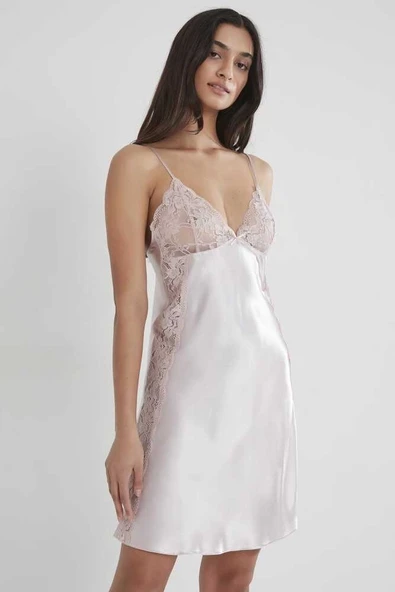 Pierre Cardin 624 Kısa Saten Gecelik ürün görseli 1