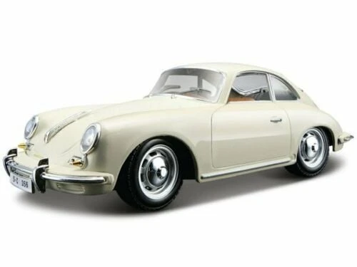 PARAPLY 1:24 Bburago Porsche 356 B Coupe 1961 Kız Erkek Çocuk Oyuncak Eğitici Oyuncaklar - Resim 2