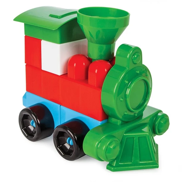 PARAPLY Model Bloklar 21 Parça Kız Erkek Çocuk Oyuncak Eğitici Oyuncaklar - Resim 2