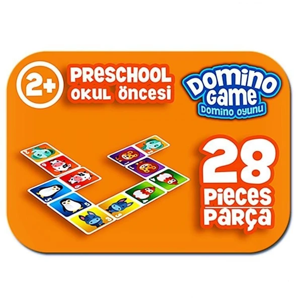 PARAPLY Domino Oyunu Kız Erkek Çocuk Oyuncak Eğitici Oyuncaklar - Resim 2