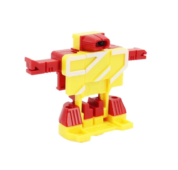 PARAPLY Robota Dönüşen Rakam- İki Kız Erkek Çocuk Oyuncak Eğitici Oyuncaklar - Resim 3