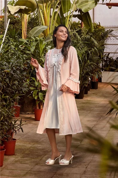 Jar Pierre 228 Kadife Gecelik Sabahlık ürün görseli 1